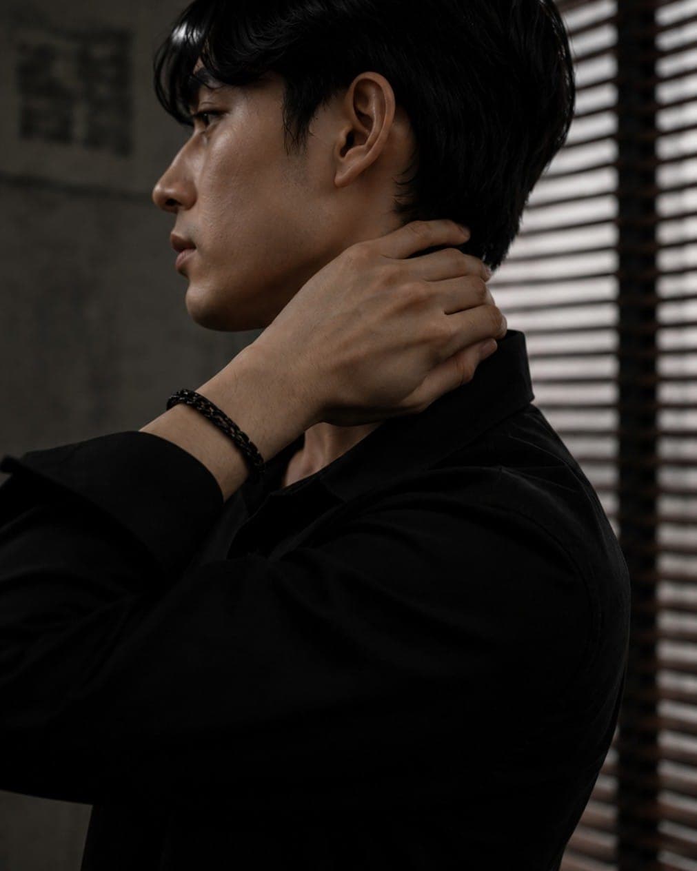 Gelang Tangan Pria Premium (Hitam) - view 3