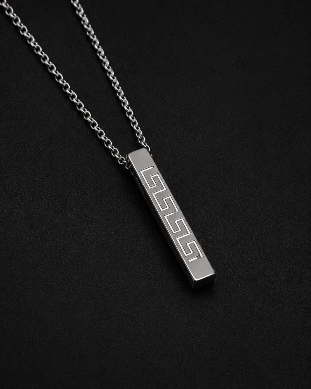 Kalung Pria Minimal Bar Premium - view 3